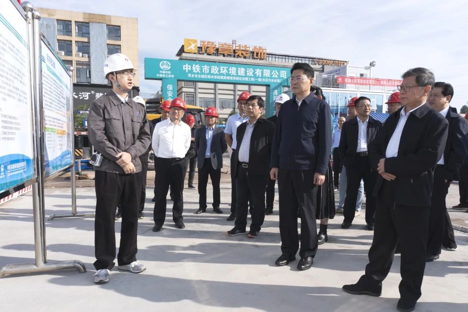 民進中央副主席高友東到萍鄉(xiāng)市主城區(qū)排水系統(tǒng)提質(zhì)增效系統(tǒng)化治理項目調(diào)研