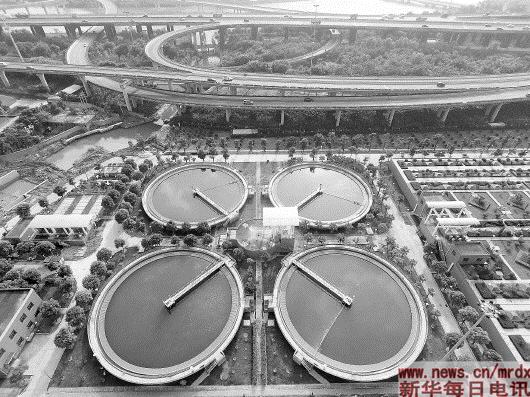 新華每日電訊：福州洋里污水廠提標改造試通水
