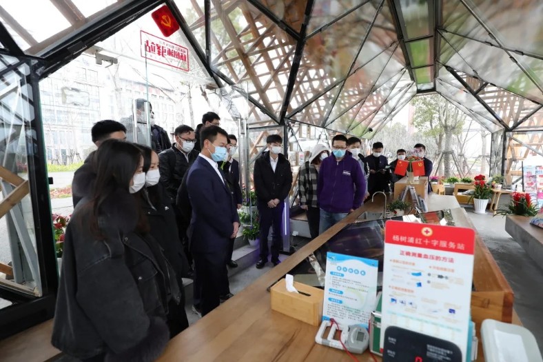 公司組織上海區(qū)域青年開展踐行“人民城市”理念主題團(tuán)日活動(dòng)