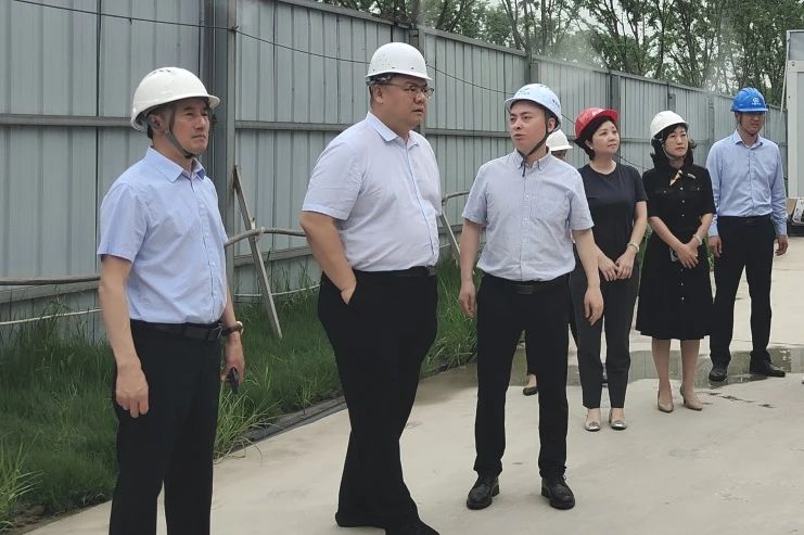 成都市新津區副區長李明到成都區域項目檢查指導工作