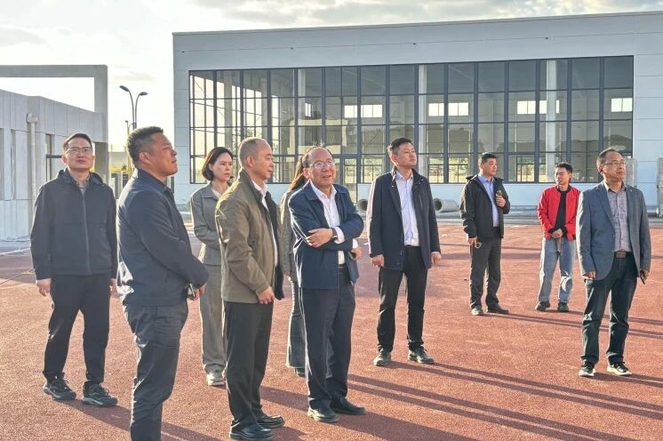 公司黨委書記、董事長李明華在馬鞍山開展商務活動